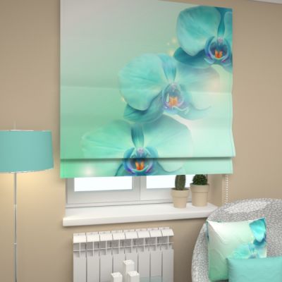 Р Голубая орхидея