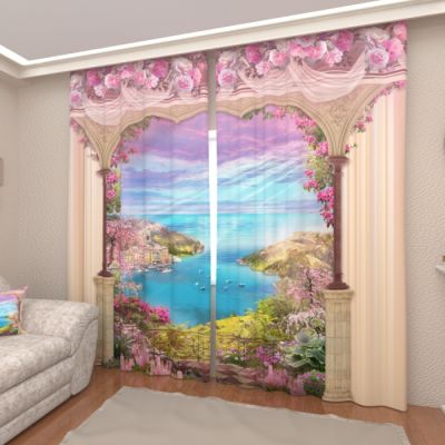 Арка с цветами