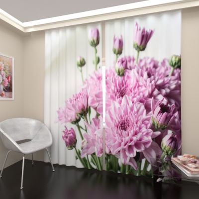 Астры в букете