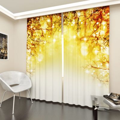 Дерево в огнях 2