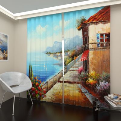 Дорога вдоль моря