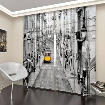 Желтый трамвай в Португалии