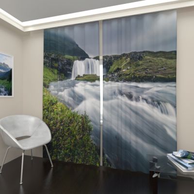 Горный водопад