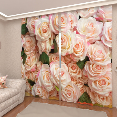 Изобилие роз