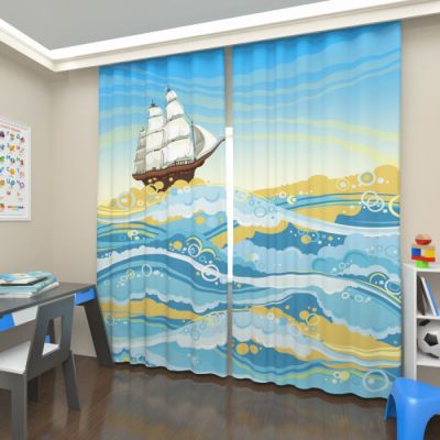 Корабль на волнах