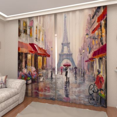 Париж под дождем