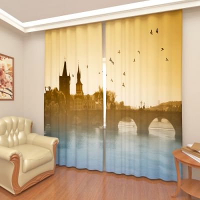 Прага утром