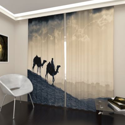 Пустыня на закате