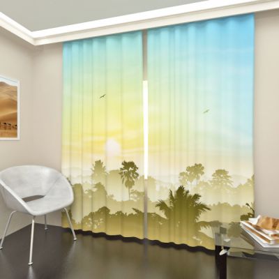 Рассвет над джунглями