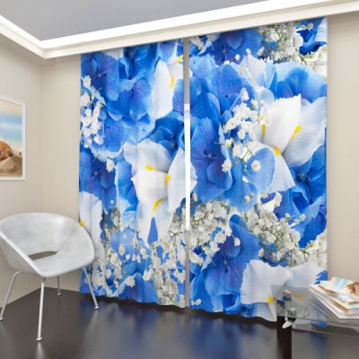 Синий букет