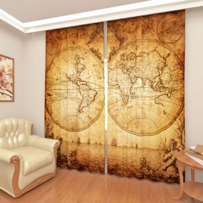 Старинная карта