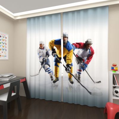 Три хоккеиста