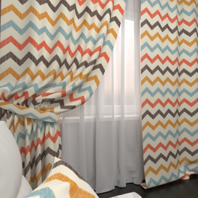 Цветные зигзаги 2