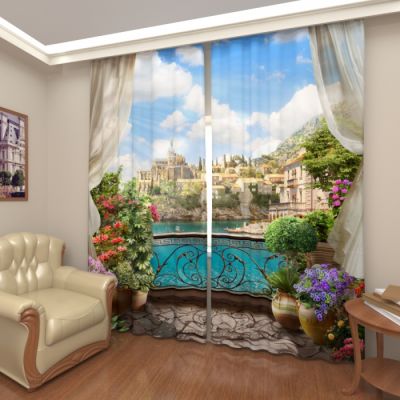 Уютный балкон