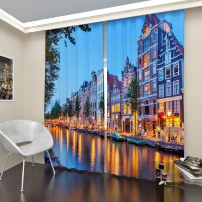 Вечерний Амстердам