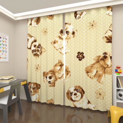 Веселые щенята