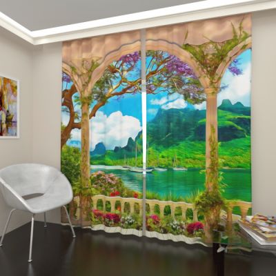 Вид на залив