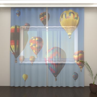 Воздушные шары в небе