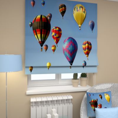 Р Воздушные шары в небе