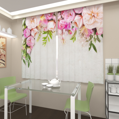 Воздушные пионы 1, Сатен