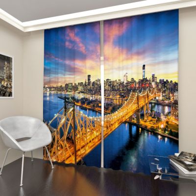 Закат в Нью Йорке