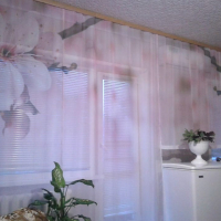 Фототюль днем