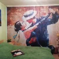 Фотошторы "Танго" Блэкаут